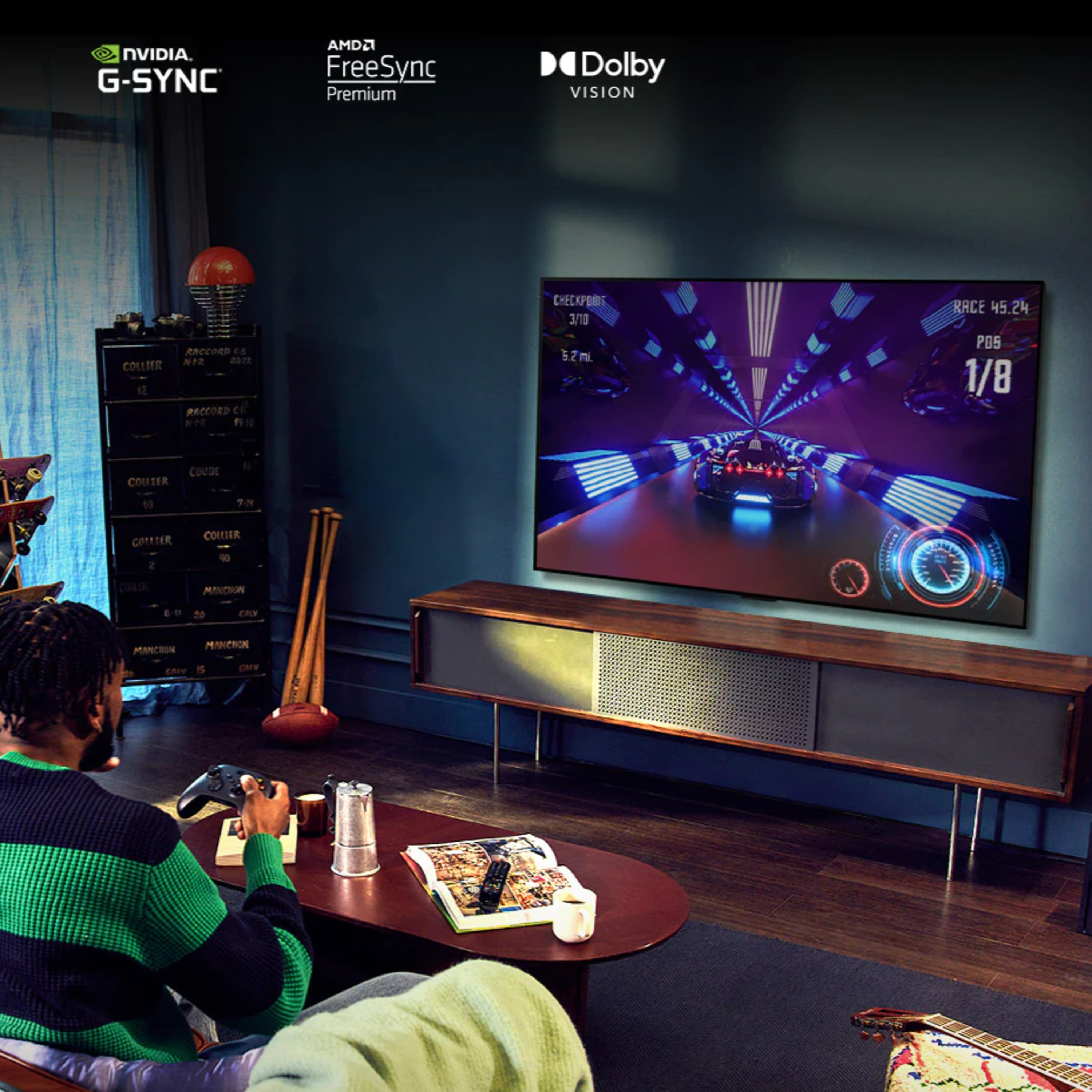 Gamer OLED TV az LG fúziós konyhájából