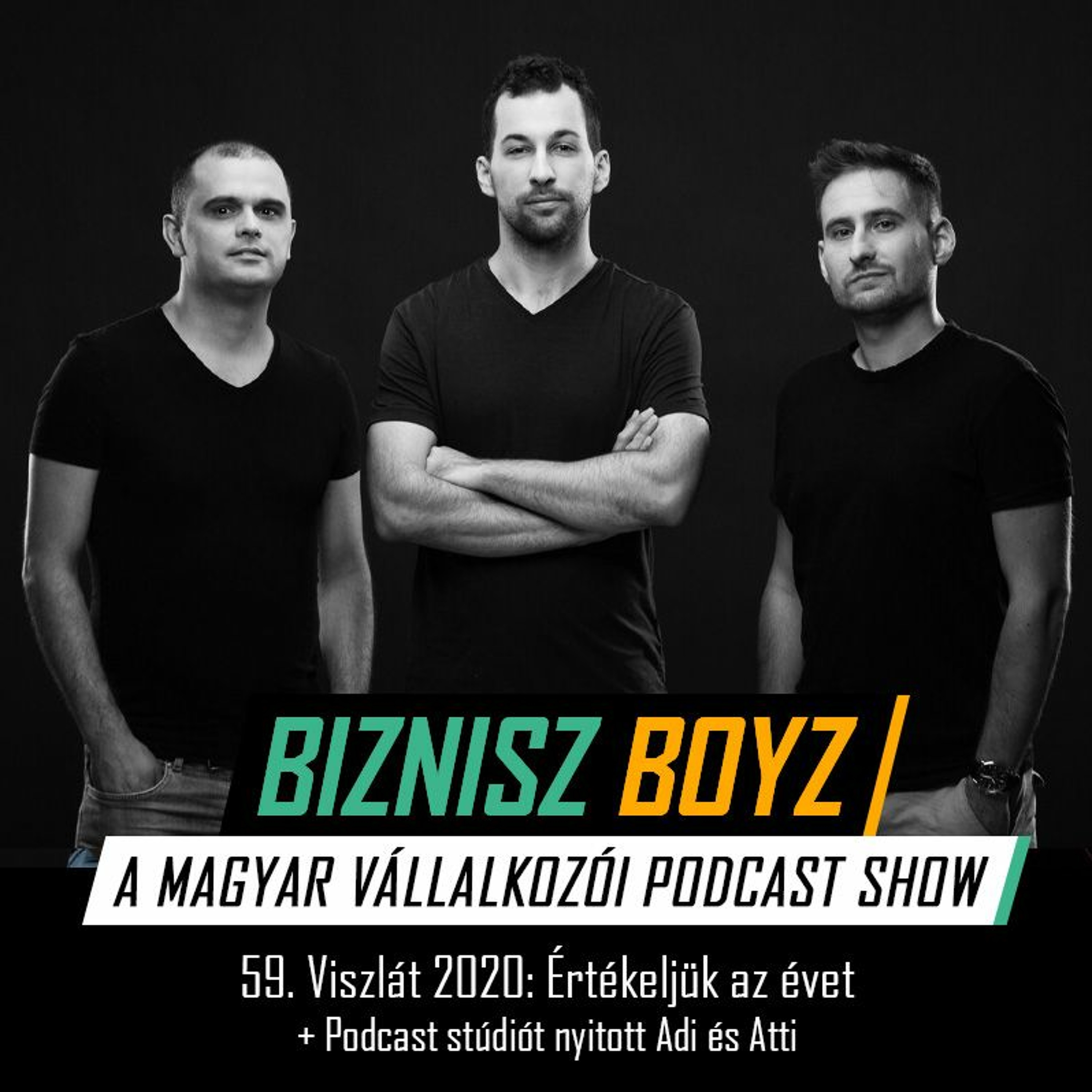 59. Viszlát 2020: Értékeljük az évet + Podcast stúdiót nyitott Adi és Atti | Biznisz Boyz Podcast